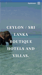 Mobile Screenshot of ceylonboutiquehotels.com